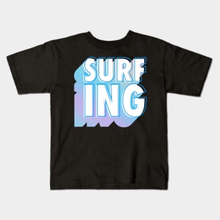 Surfing - surf rider Kids T-Shirt